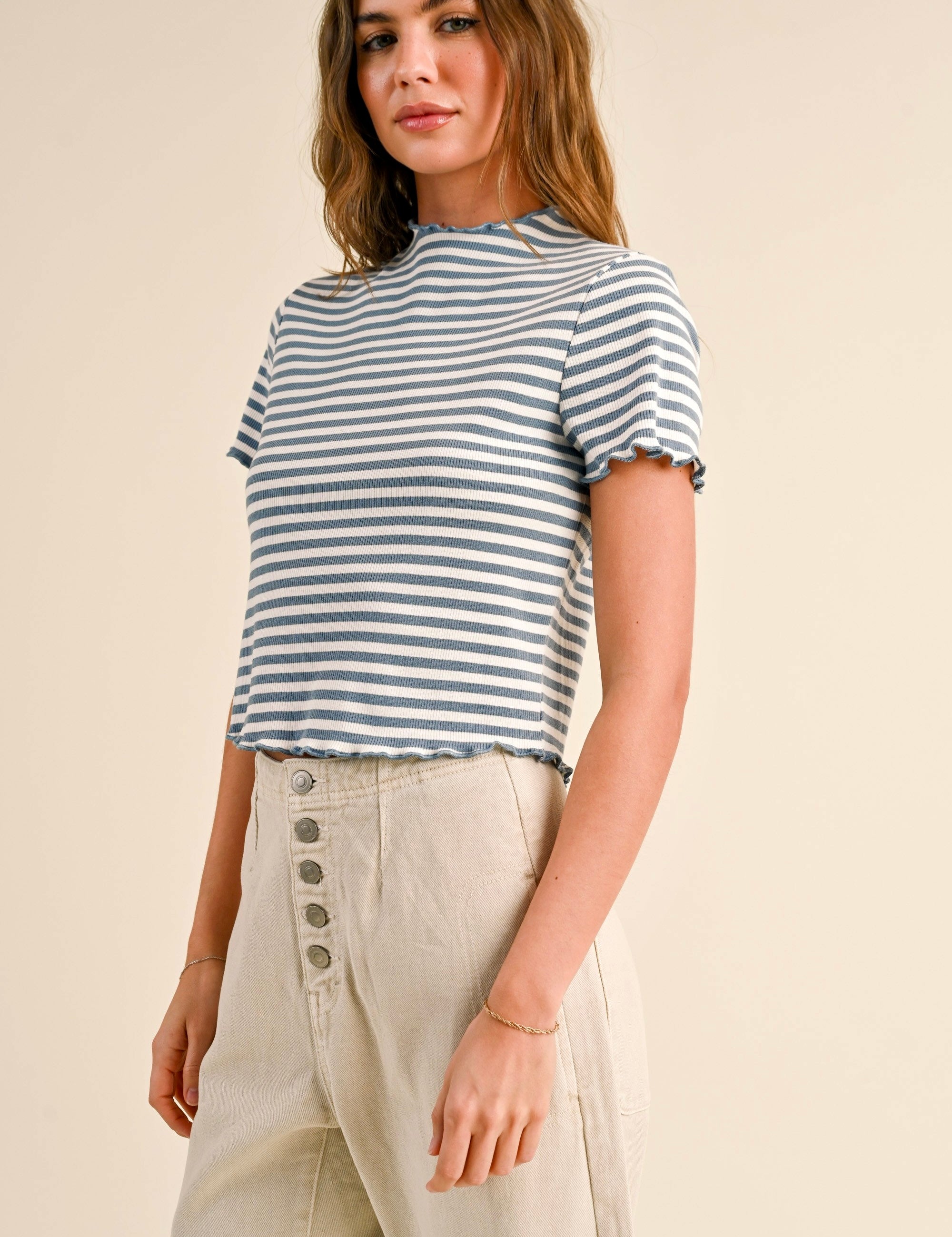 All Seasons Stripe Tee - alldeserved.com