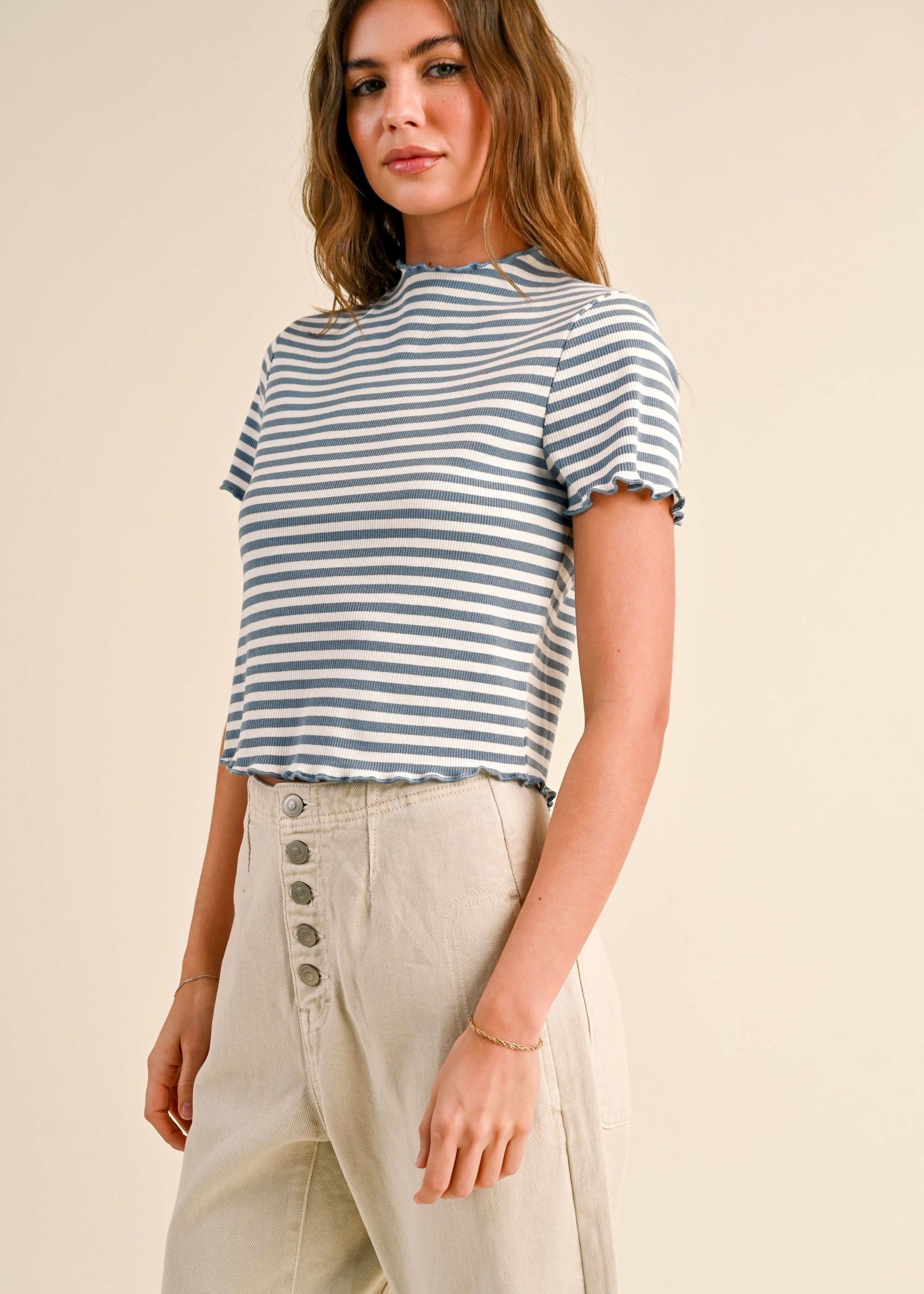All Seasons Stripe Tee - alldeserved.com