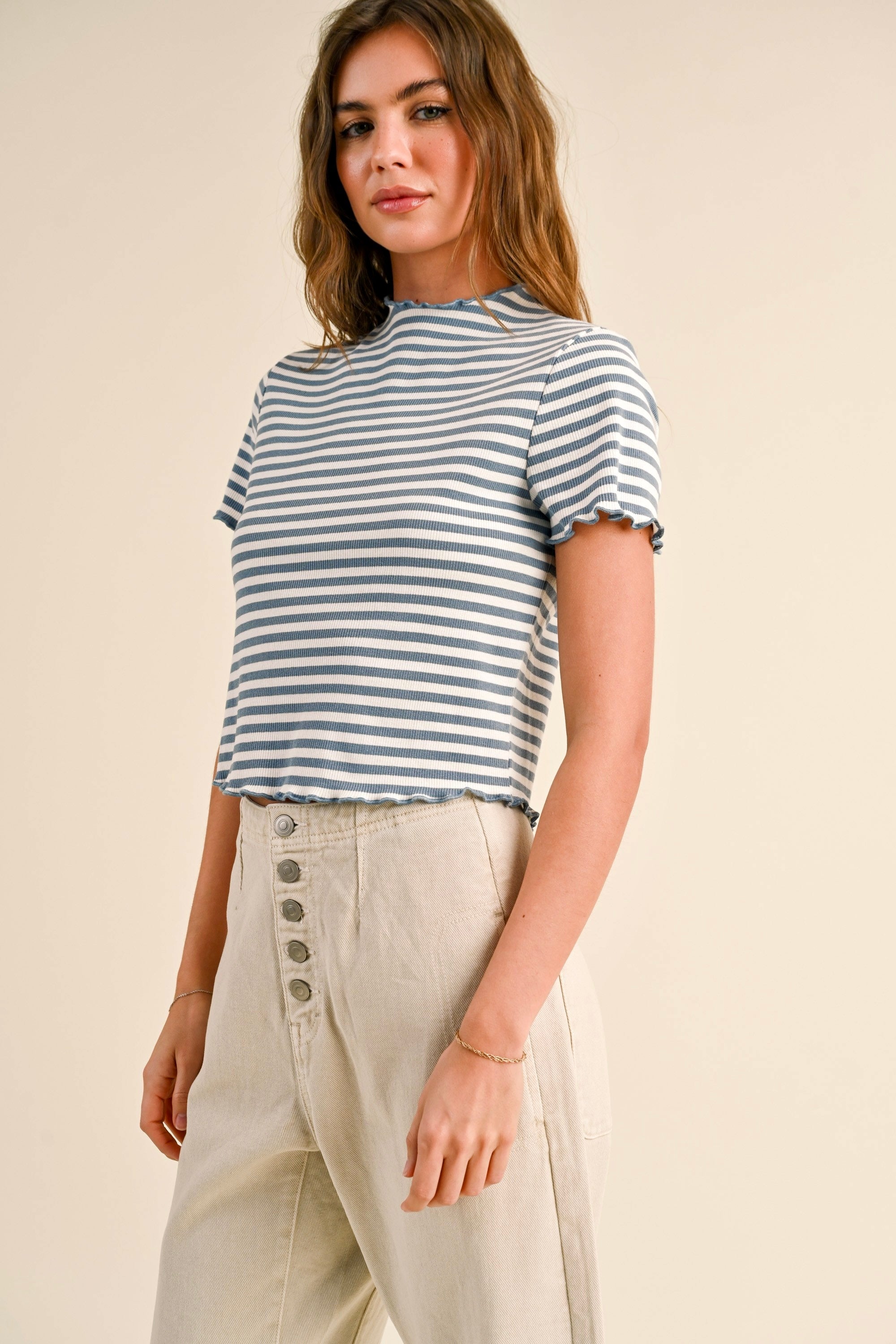 All Seasons Stripe Tee - alldeserved.com