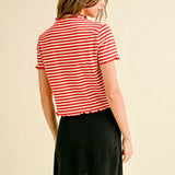 All Seasons Stripe Tee - alldeserved.com
