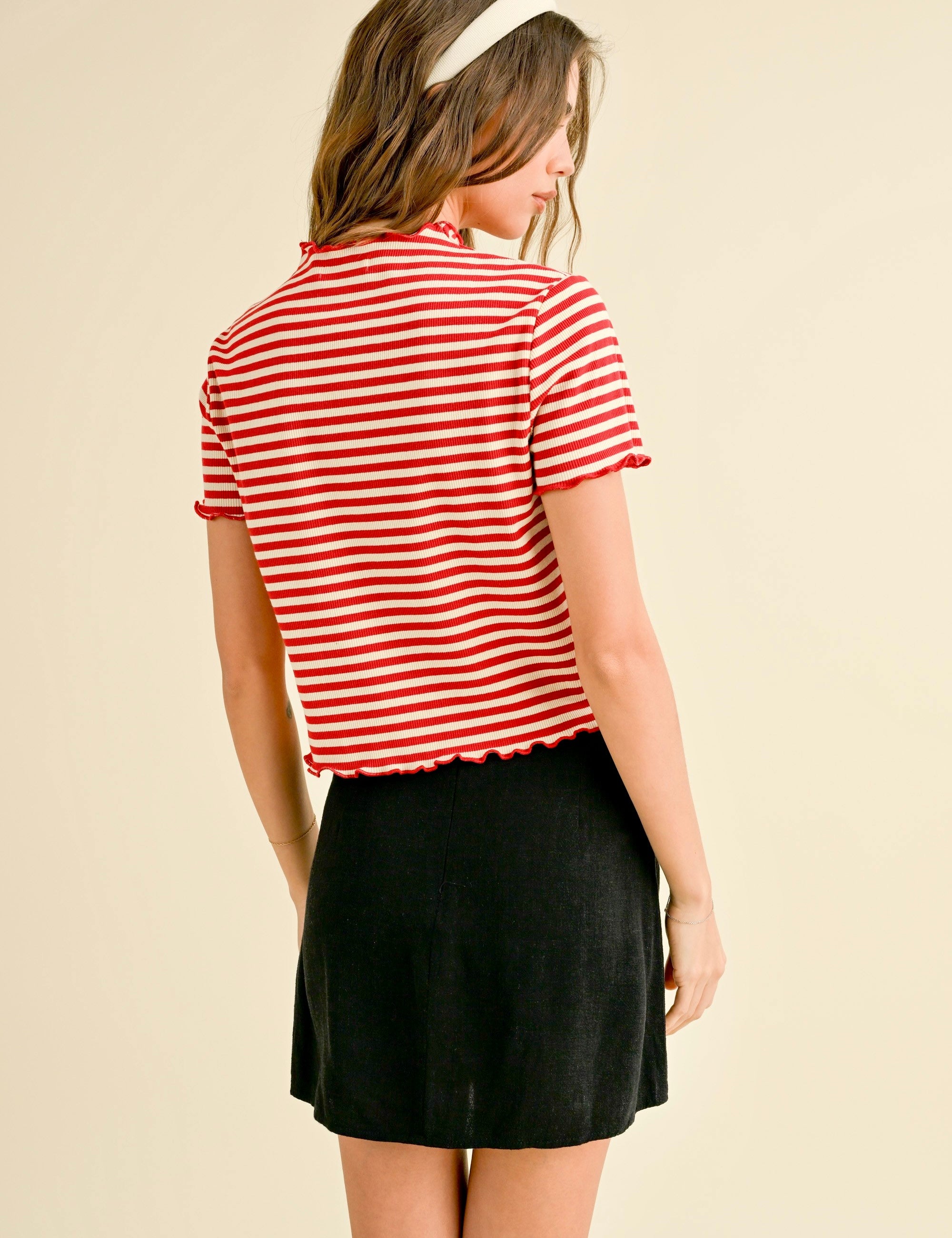All Seasons Stripe Tee - alldeserved.com