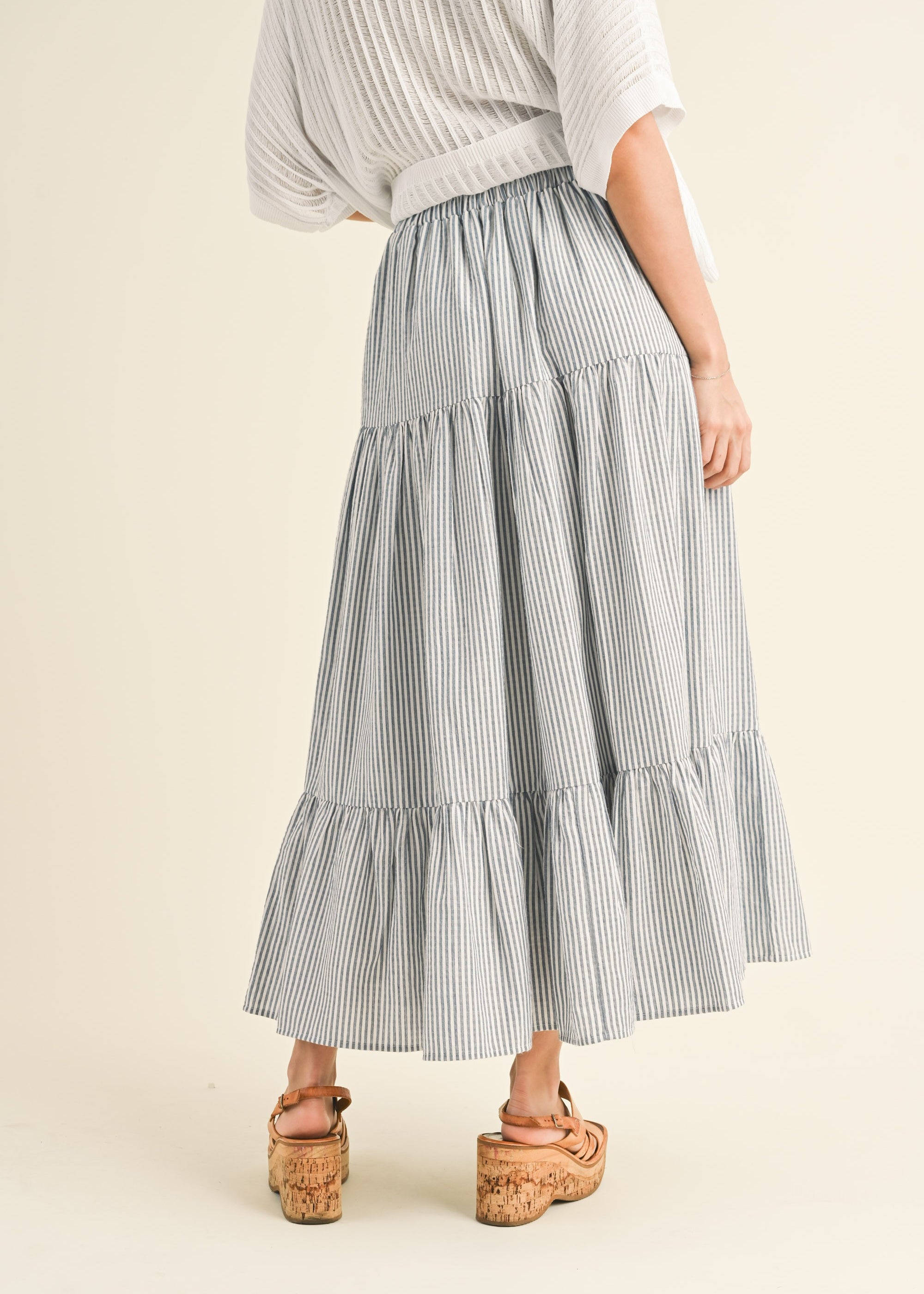 Dolce Vita Bohemian Tiered Skirt - alldeserved.com