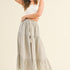 Dolce Vita Bohemian Tiered Skirt - alldeserved.com