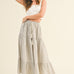 Dolce Vita Bohemian Tiered Skirt - alldeserved.com