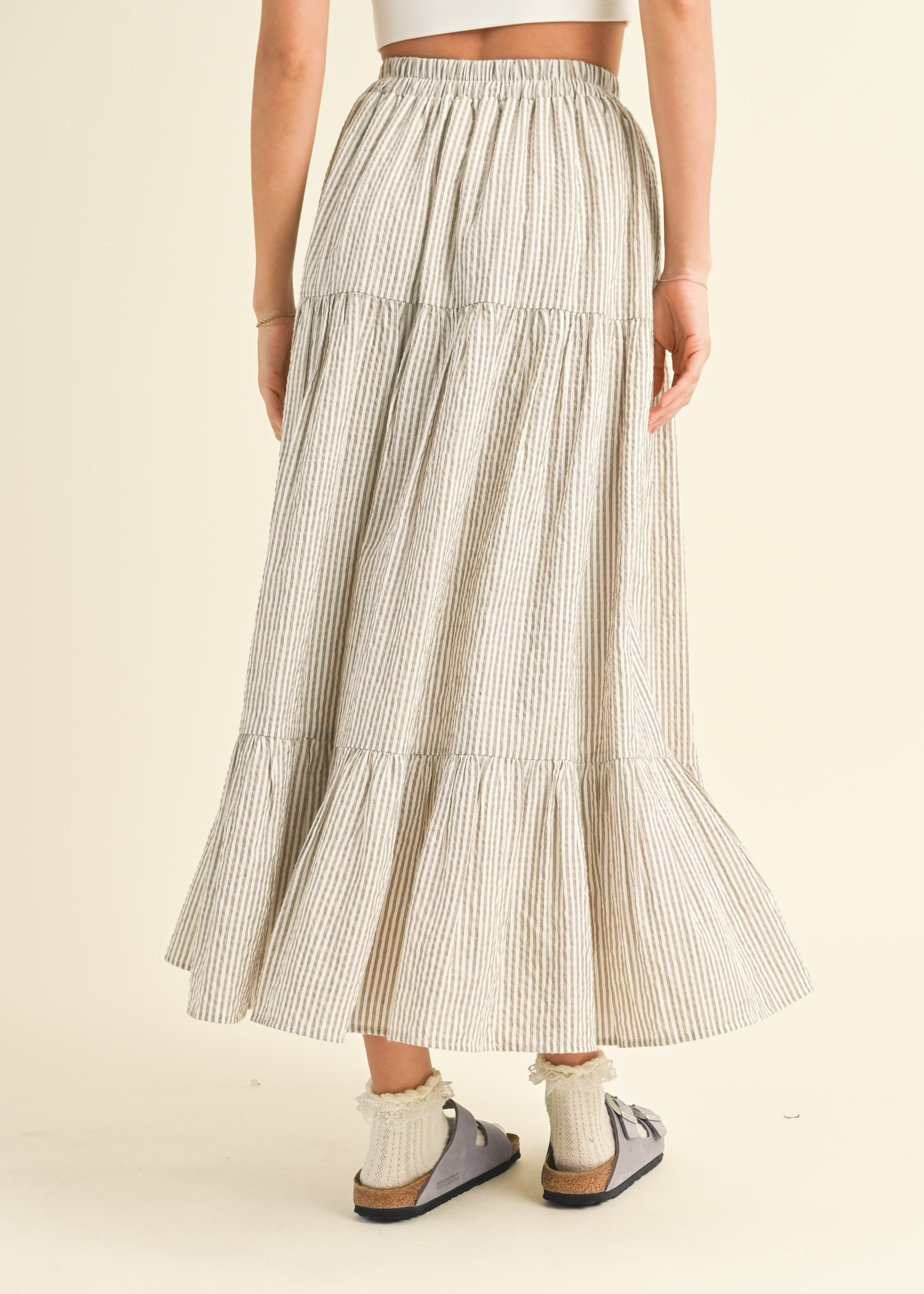 Dolce Vita Bohemian Tiered Skirt - alldeserved.com