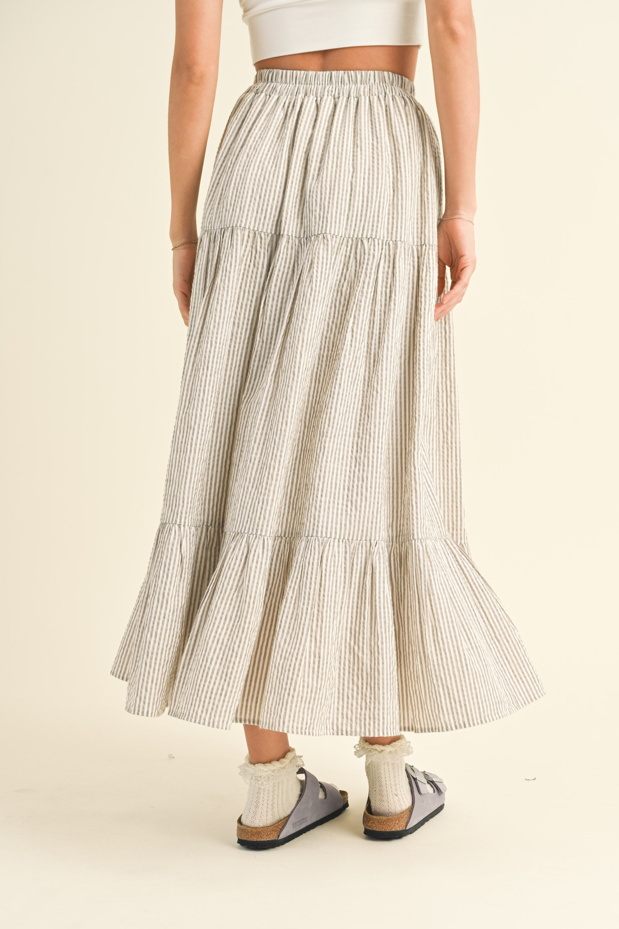 Dolce Vita Bohemian Tiered Skirt - alldeserved.com