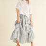 Dolce Vita Bohemian Tiered Skirt - alldeserved.com