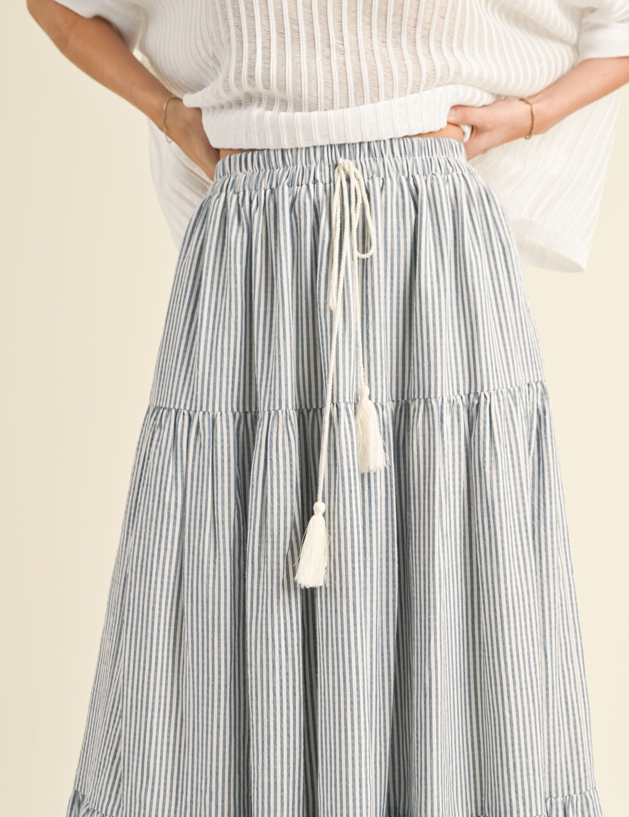 Dolce Vita Bohemian Tiered Skirt - alldeserved.com