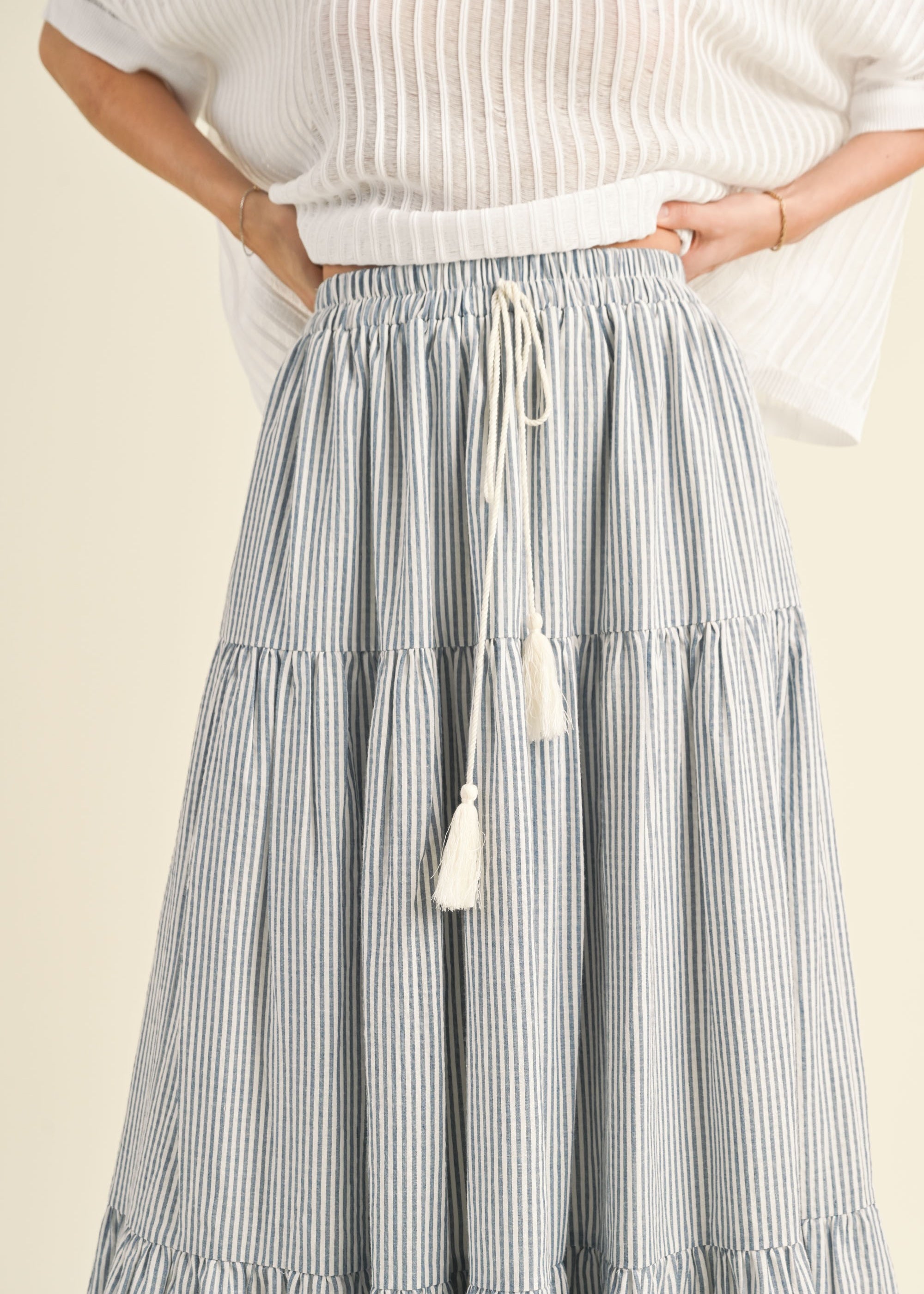 Dolce Vita Bohemian Tiered Skirt - alldeserved.com