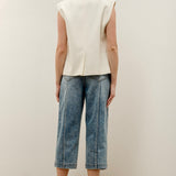 Tailor Cropped High-Rise Mom Jeans - alldeserved.com