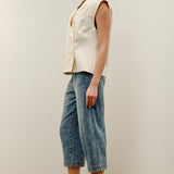 Tailor Cropped High-Rise Mom Jeans - alldeserved.com
