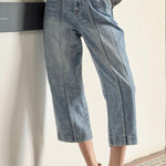 Tailor Cropped High-Rise Mom Jeans - alldeserved.com