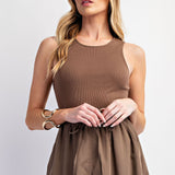 Tank Top Barrel Midi Dress - alldeserved.com