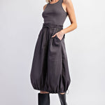Tank Top Barrel Midi Dress - alldeserved.com