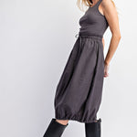 Tank Top Barrel Midi Dress - alldeserved.com