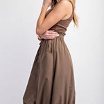 Tank Top Barrel Midi Dress - alldeserved.com