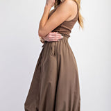 Tank Top Barrel Midi Dress - alldeserved.com