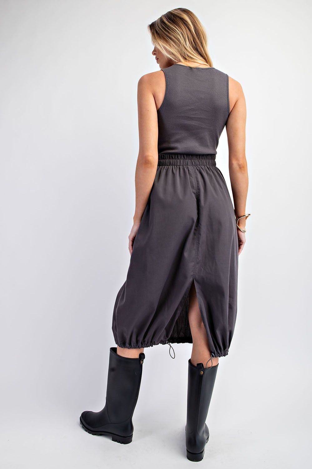 Tank Top Barrel Midi Dress - alldeserved.com