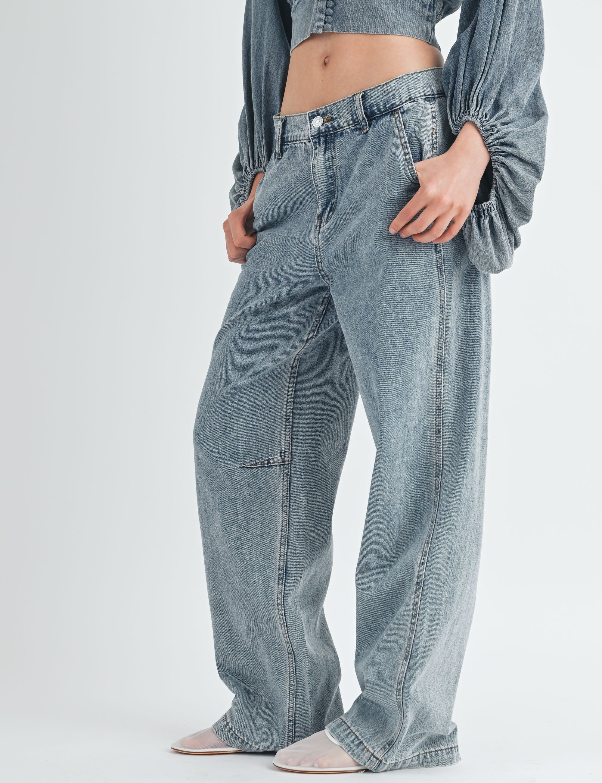 The Vibe Low Rise Wide Leg Jeans - alldeserved.com