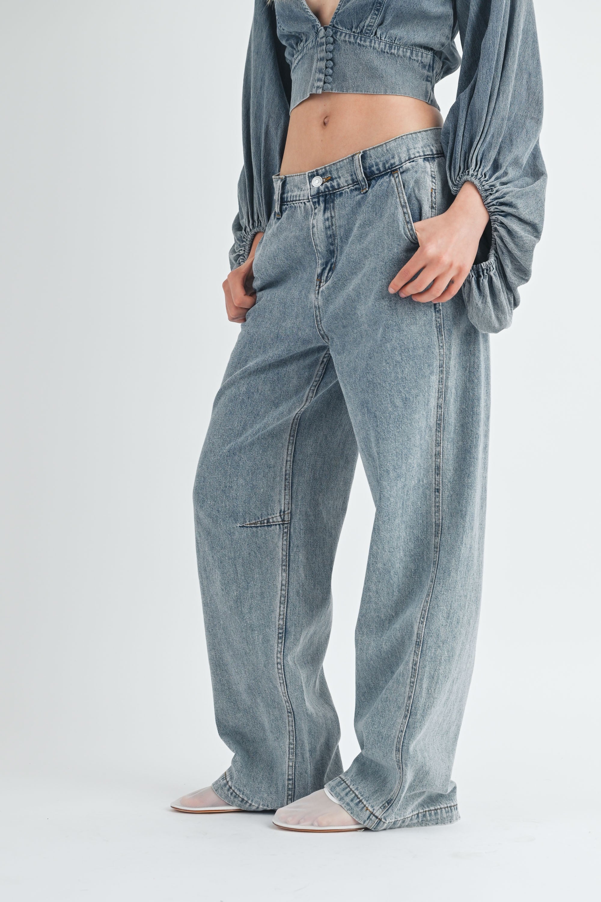 The Vibe Low Rise Wide Leg Jeans - alldeserved.com