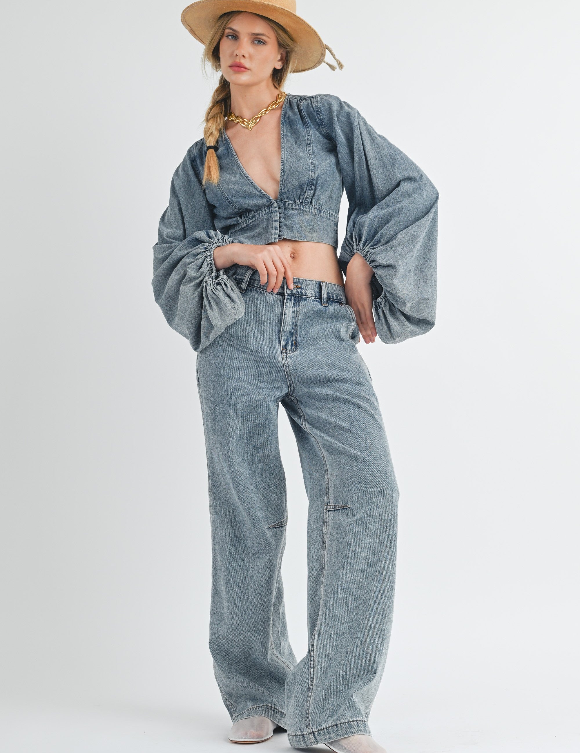 The Vibe Low Rise Wide Leg Jeans - alldeserved.com