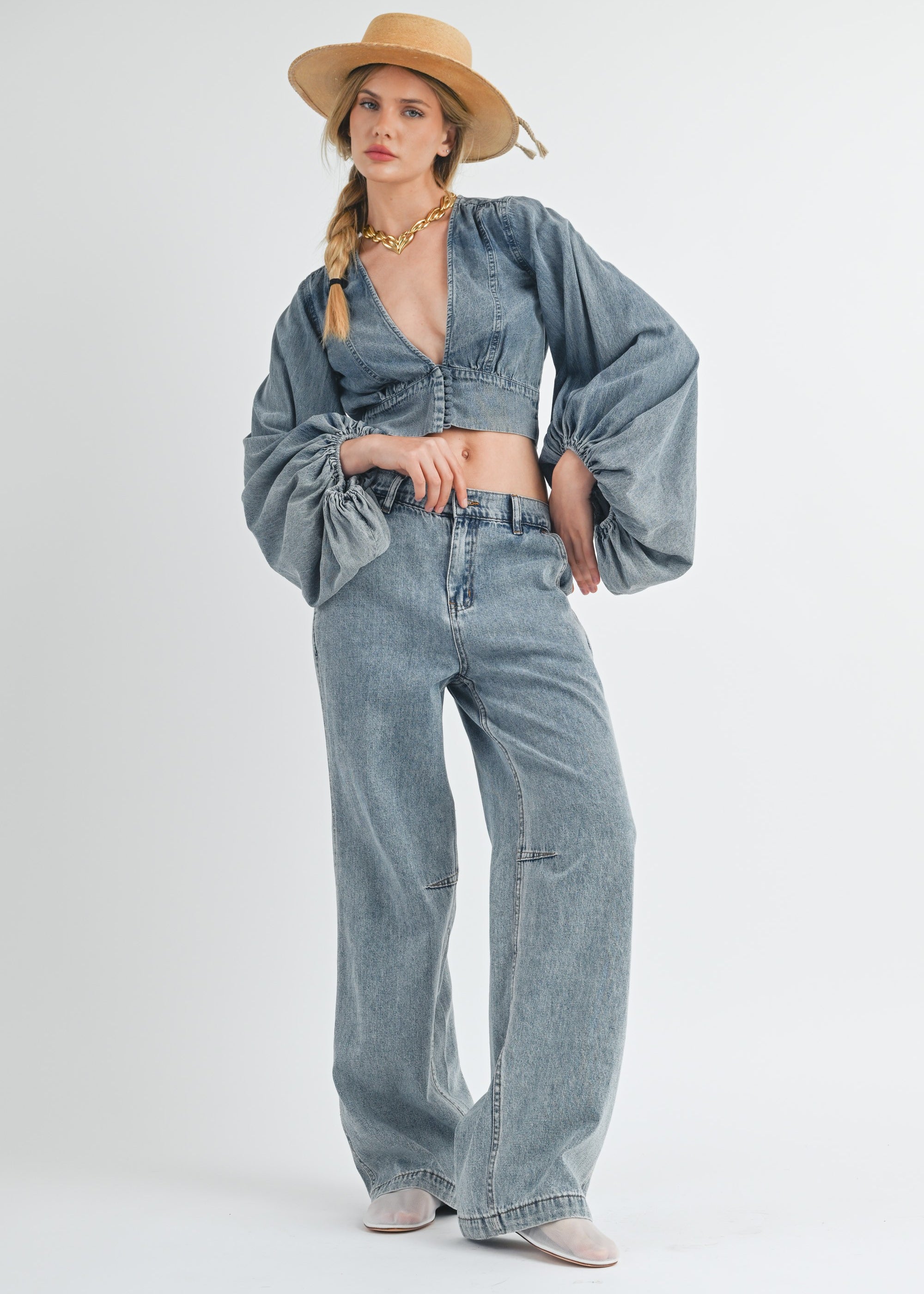 The Vibe Low Rise Wide Leg Jeans - alldeserved.com
