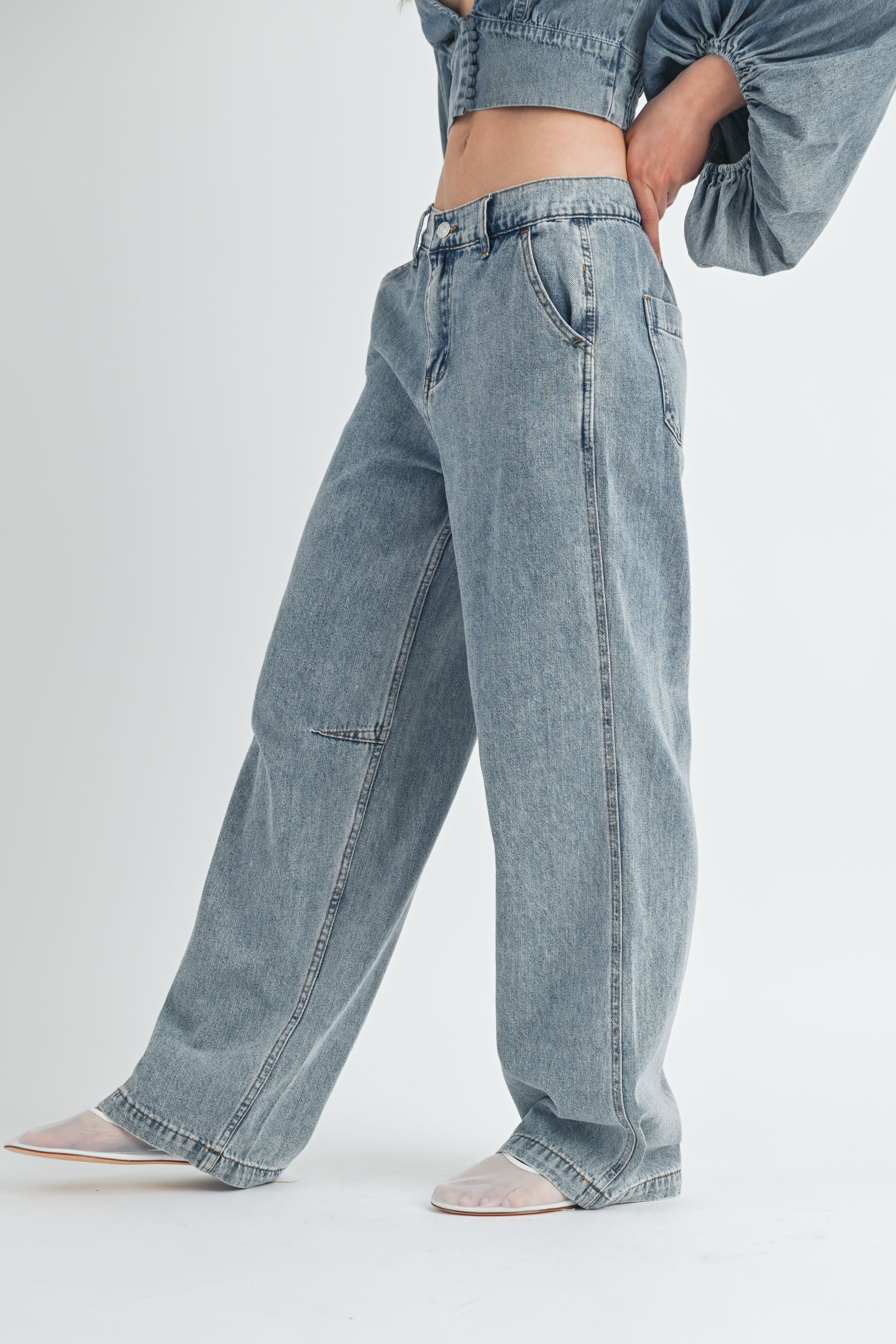 The Vibe Low Rise Wide Leg Jeans - alldeserved.com