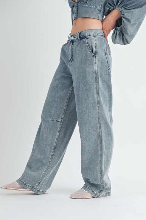 The Vibe Low Rise Wide Leg Jeans - alldeserved.com