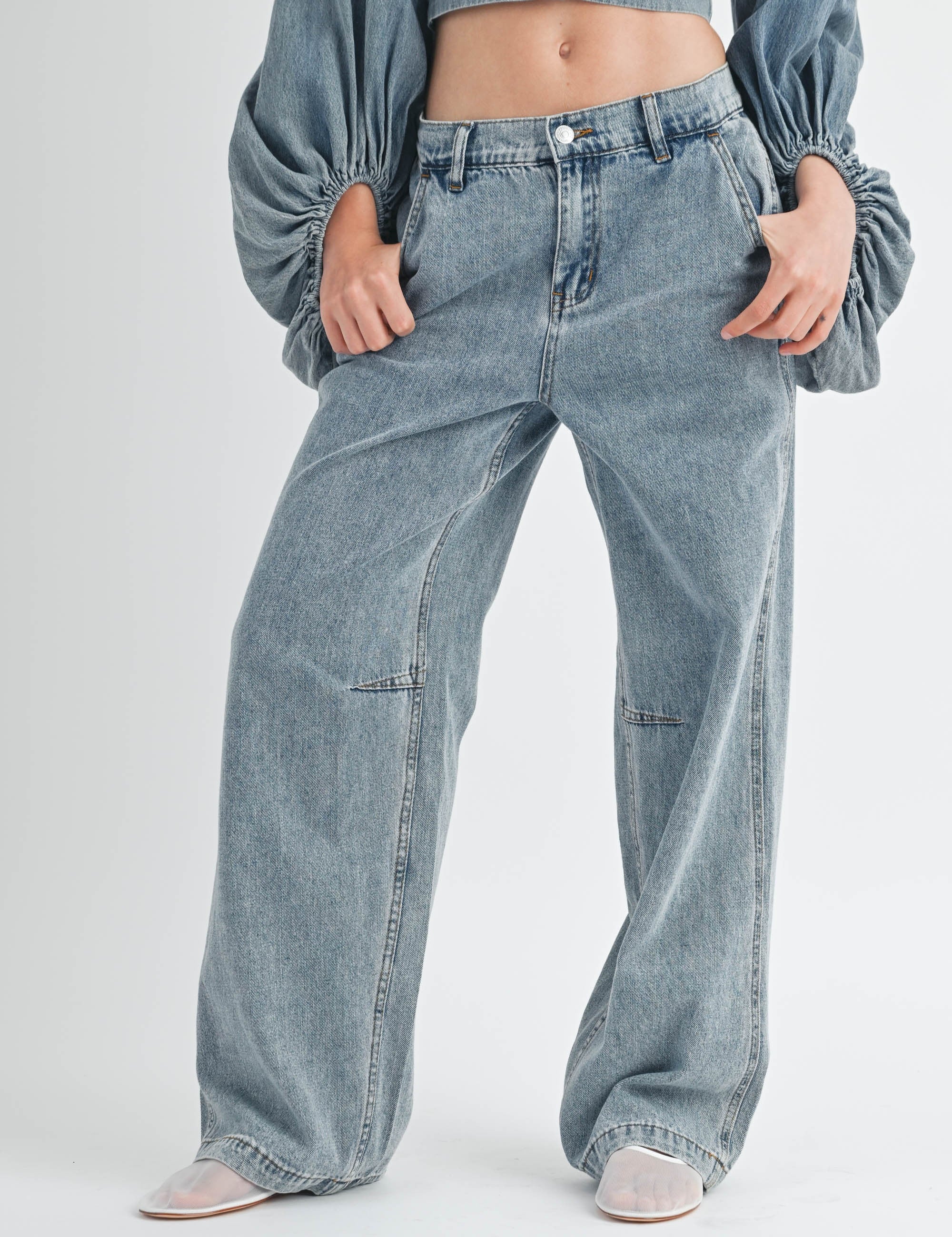 The Vibe Low Rise Wide Leg Jeans - alldeserved.com