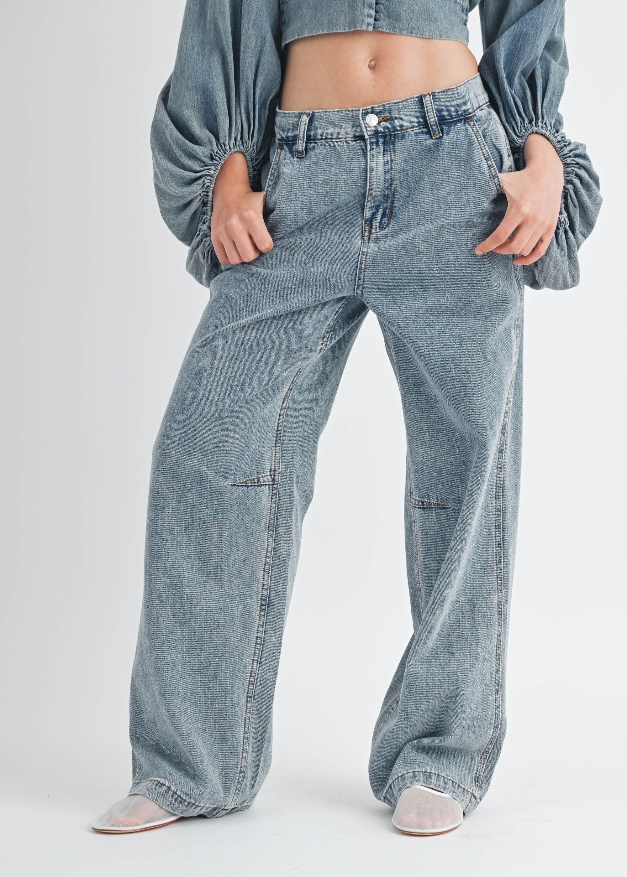 The Vibe Low Rise Wide Leg Jeans - alldeserved.com