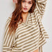 Blanche Oversized Striped Sweatshirt - alldeserved.com