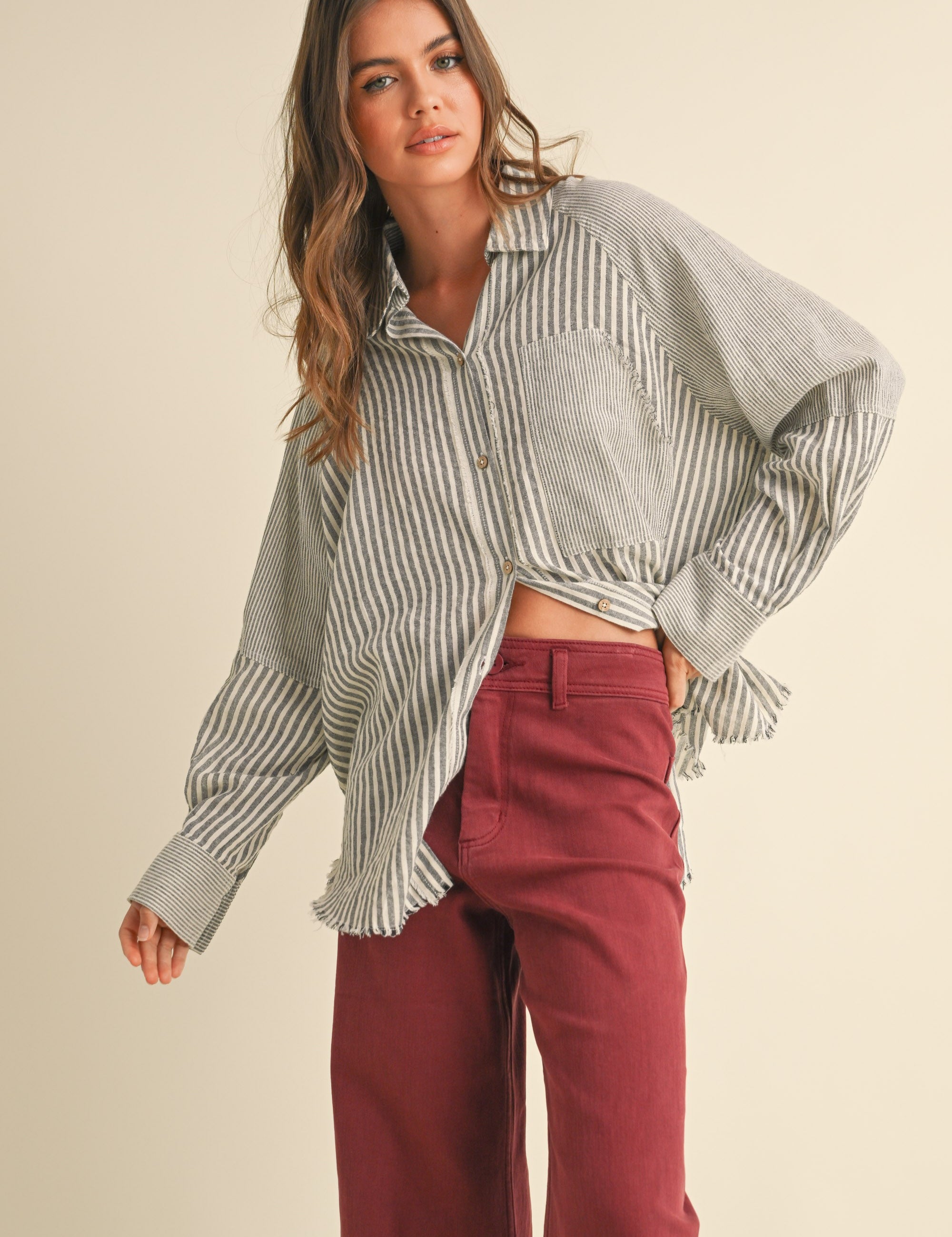 Soft Stripes Cotton Shirt - alldeserved.com