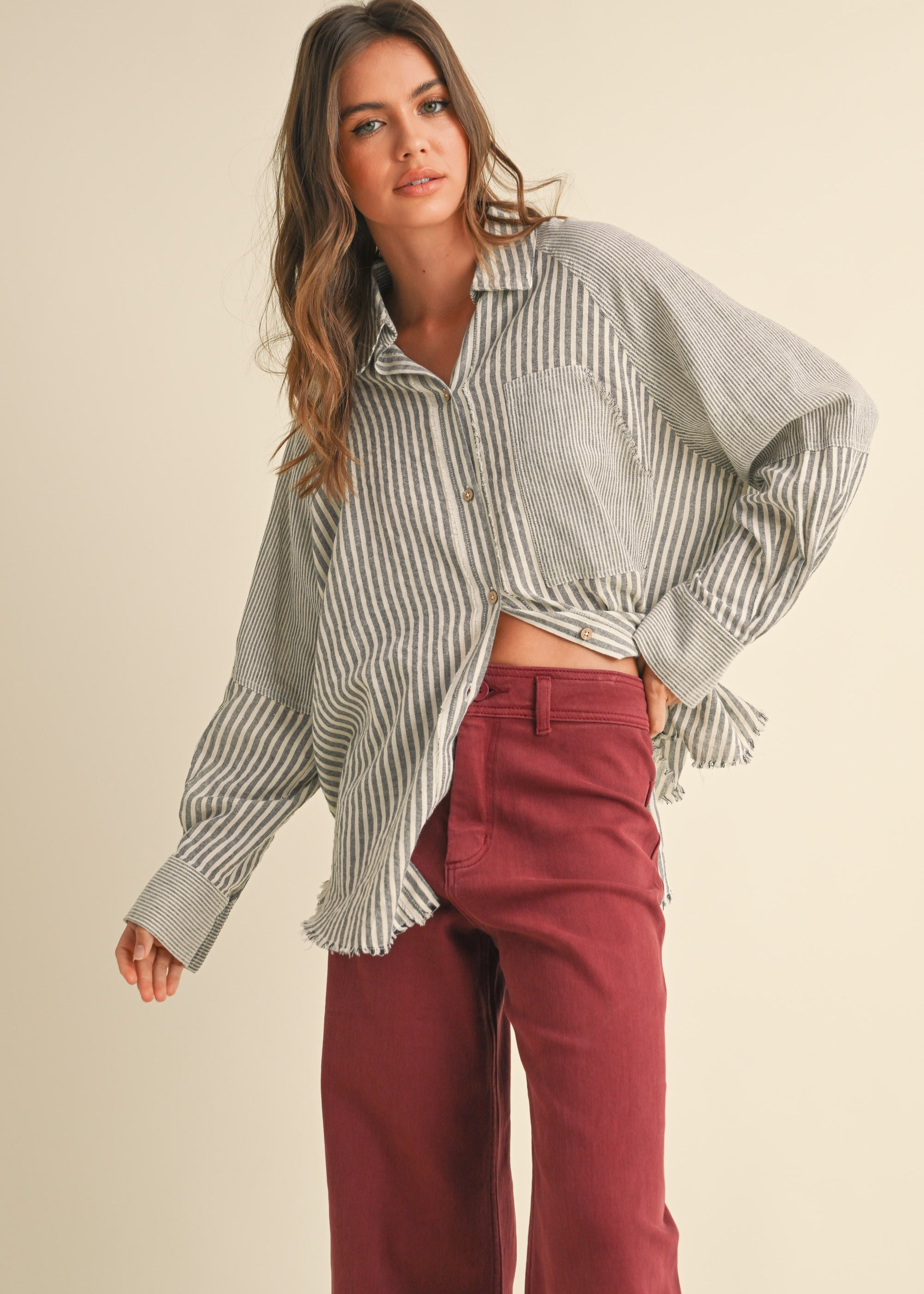 Soft Stripes Cotton Shirt - alldeserved.com