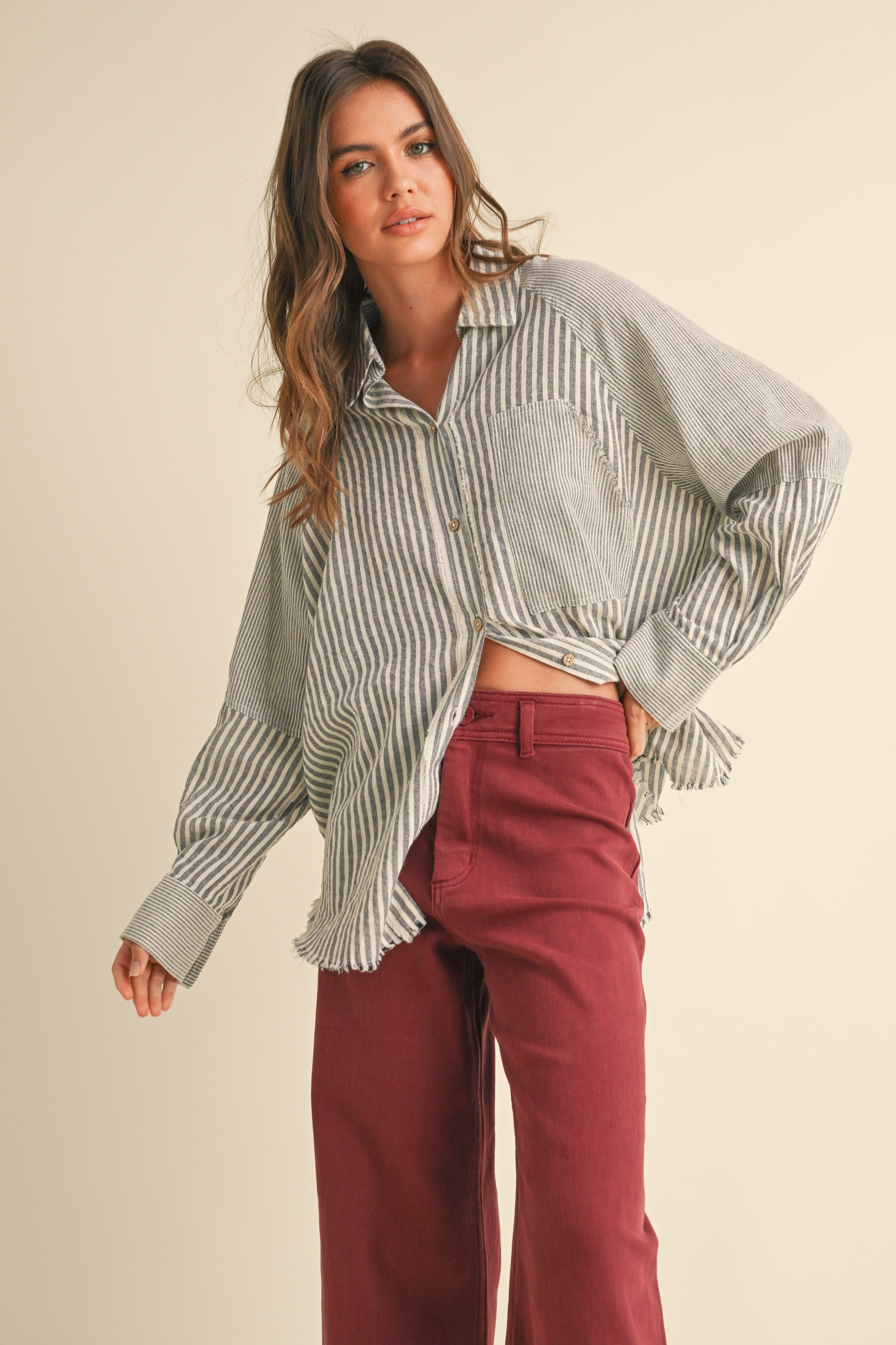 Soft Stripes Cotton Shirt - alldeserved.com