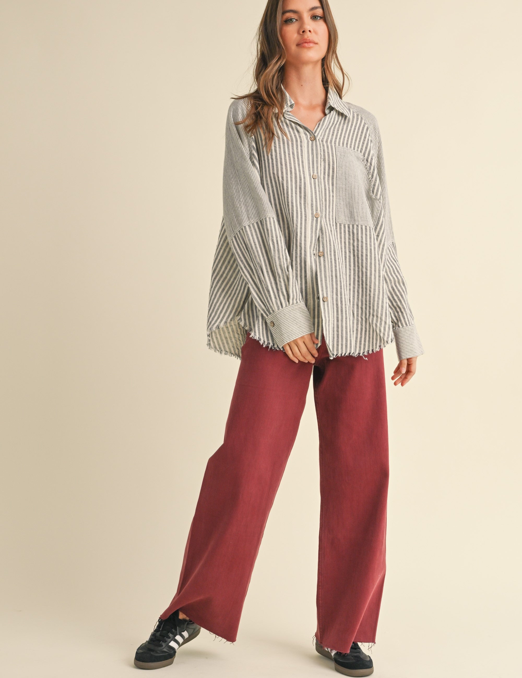 Soft Stripes Cotton Shirt - alldeserved.com