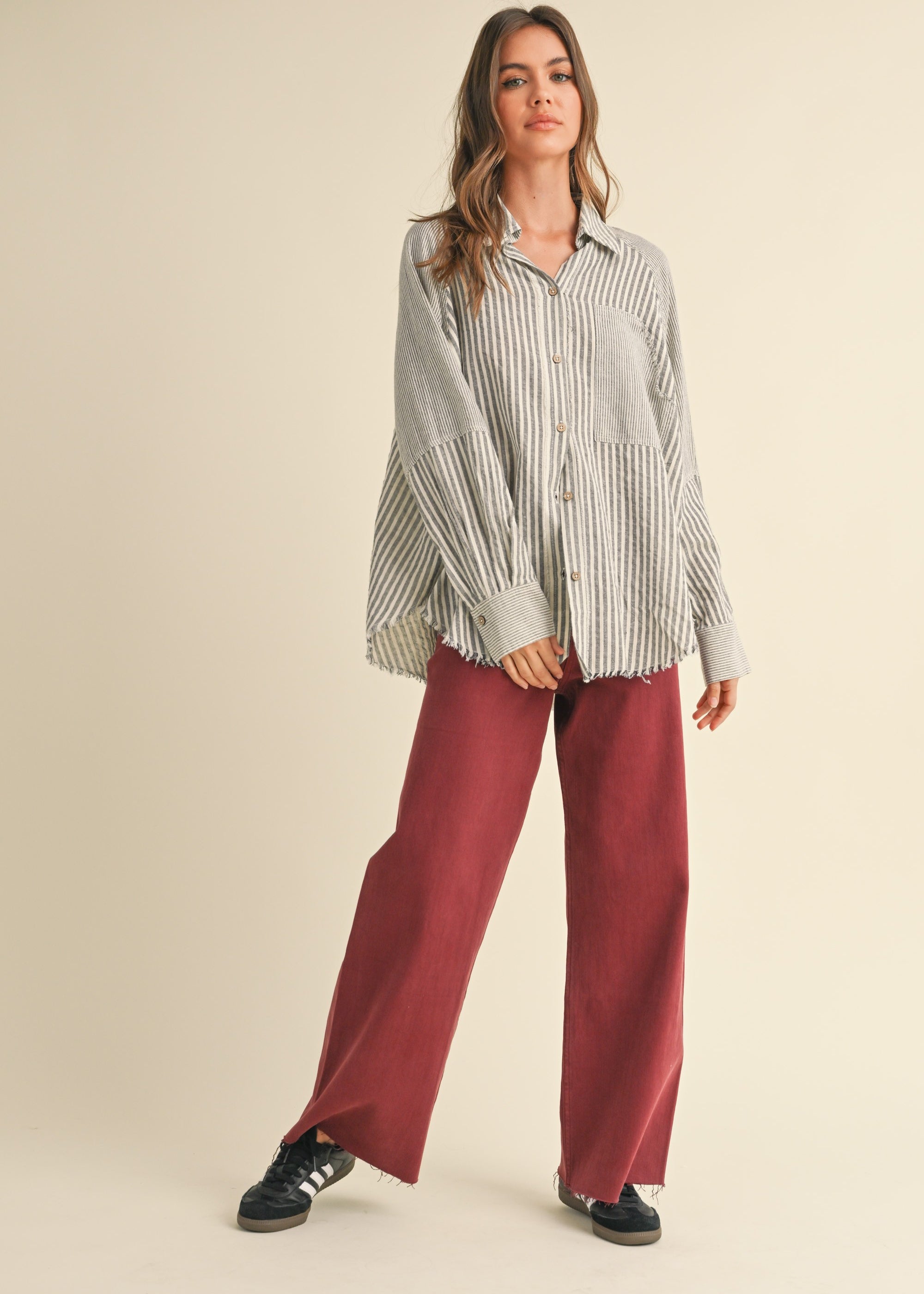 Soft Stripes Cotton Shirt - alldeserved.com