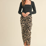 Leopard Print Pencil Skirt - alldeserved.com