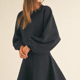 Obsessed Babydoll Sweater Dress - alldeserved.com