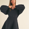 Obsessed Babydoll Sweater Dress - alldeserved.com