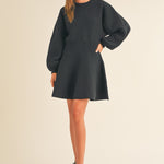 Obsessed Babydoll Sweater Dress - alldeserved.com