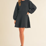 Obsessed Babydoll Sweater Dress - alldeserved.com