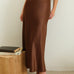 Celeste Satin Maxi Skirt - alldeserved.com