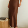 Celeste Satin Maxi Skirt - alldeserved.com