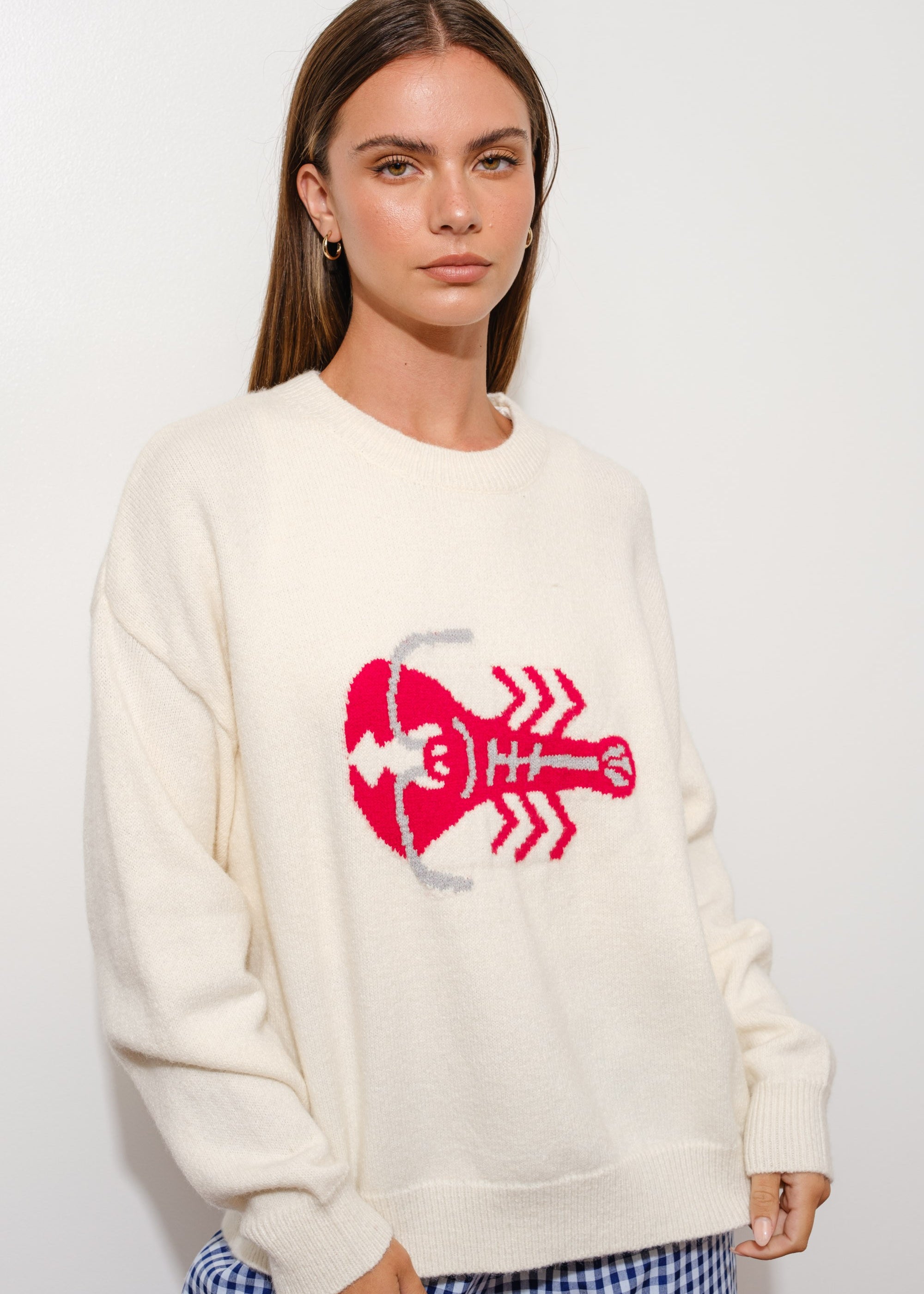 Coastal Lobster Knit Sweater - alldeserved.com