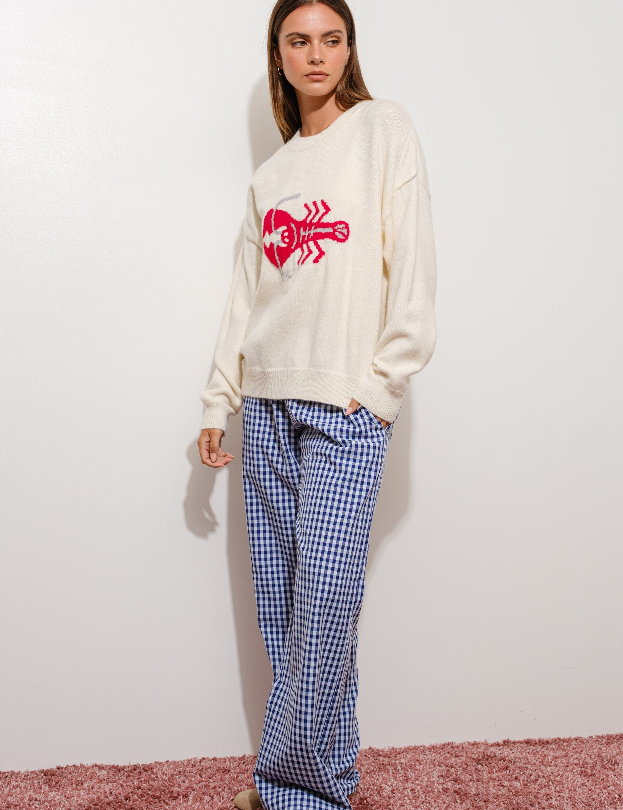Coastal Lobster Knit Sweater - alldeserved.com