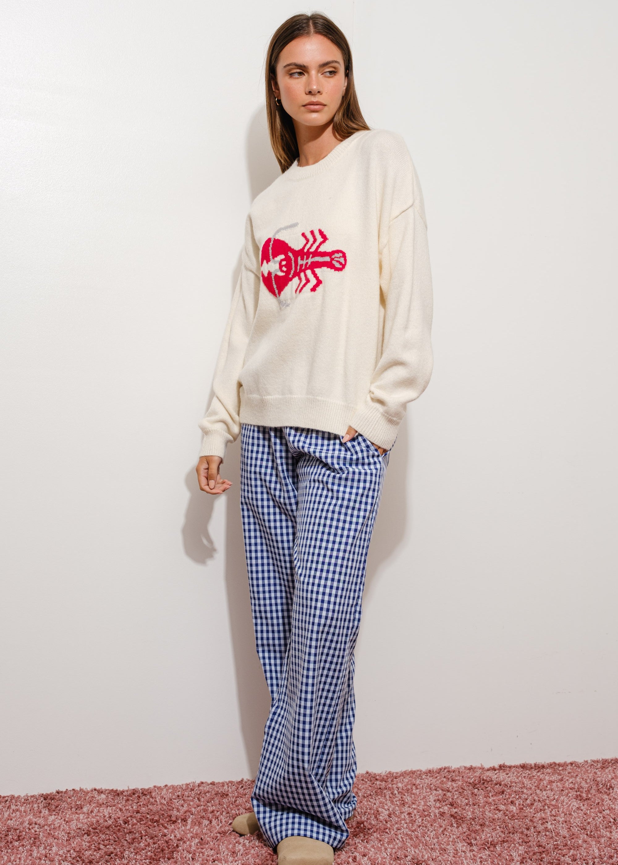 Coastal Lobster Knit Sweater - alldeserved.com