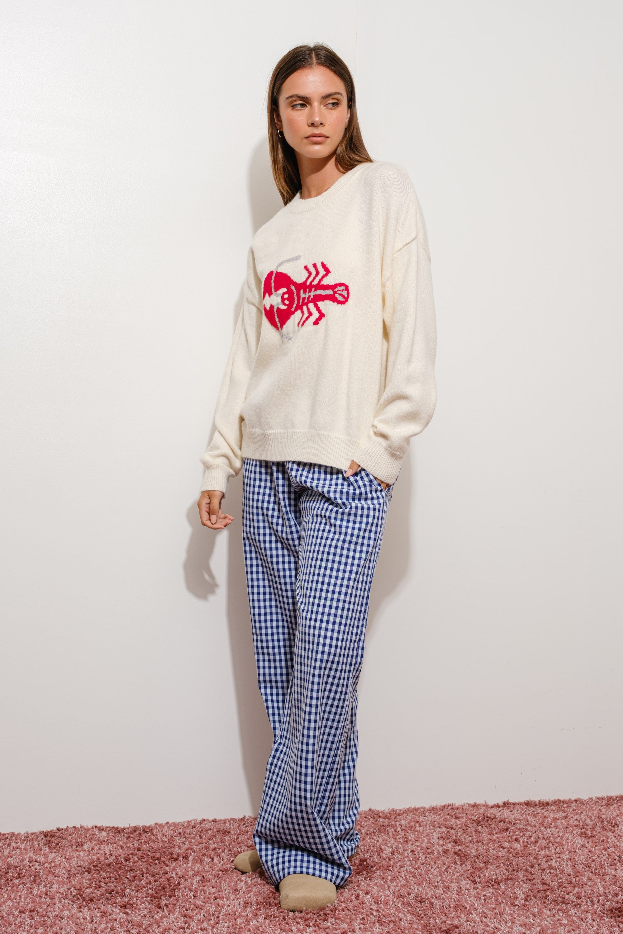 Coastal Lobster Knit Sweater - alldeserved.com