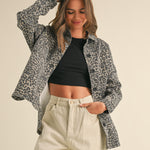 Leopard Print Denim Jacket - alldeserved.com