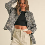 Leopard Print Denim Jacket - alldeserved.com