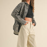 Leopard Print Denim Jacket - alldeserved.com